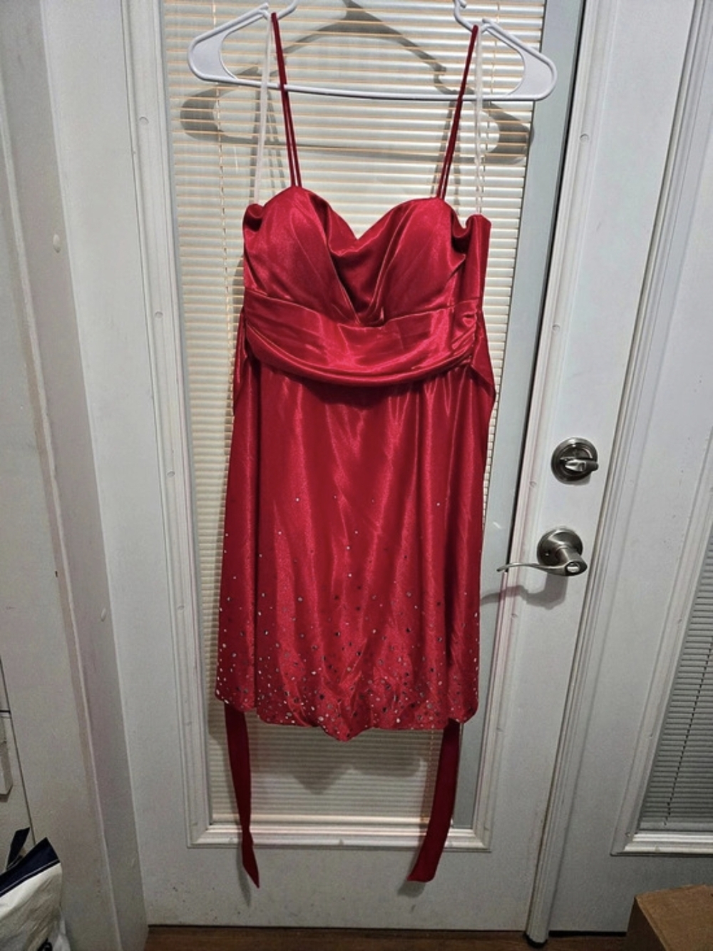 Jump Apparel Red Mini Dress Size 9/10